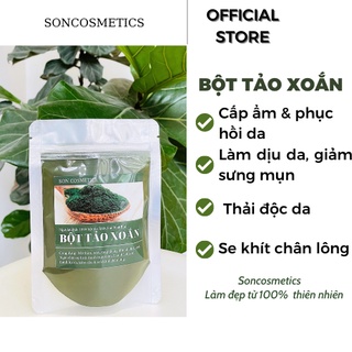 Bột tảo xoắn nhật bản spirulina nguyên chất son cosmetics