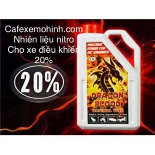 Nhiên liệu nitro 20% usa cho xe điều khiển chạy xăng rc chuyên đua giải
