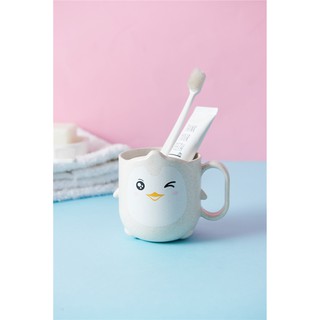 Ly cốc lúa mì hình chim cánh cụt cakeshop hcm