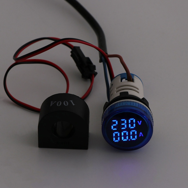 Vôn Kế AC 2 Trong 1 Chuyên Dụng Cho Xe Hơi