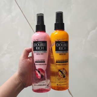 Xịt dưỡng chăm sóc tóc hư tổn Double Rich 250ml hương nước hoa