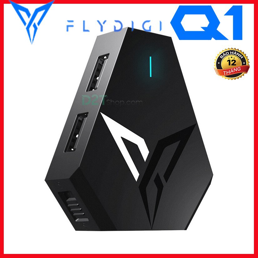 Bộ chuyển đổi game Flydigi Q1 chơi game PUBG, ROS, Free Fire và các game FPS khác, không sợ band acc -dc3462