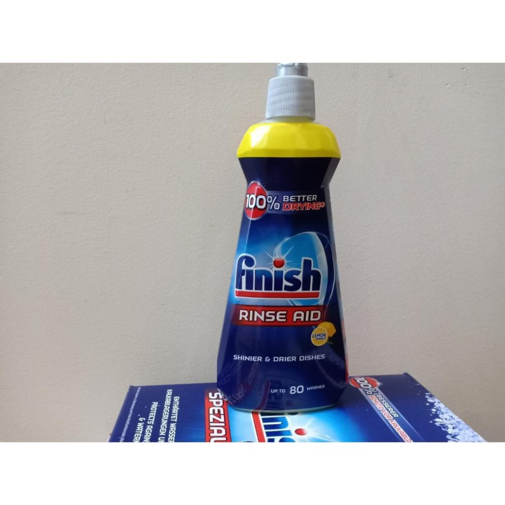 Combo 2 chai Nước làm bóng Finish (400ml x2) (Hương chanh)