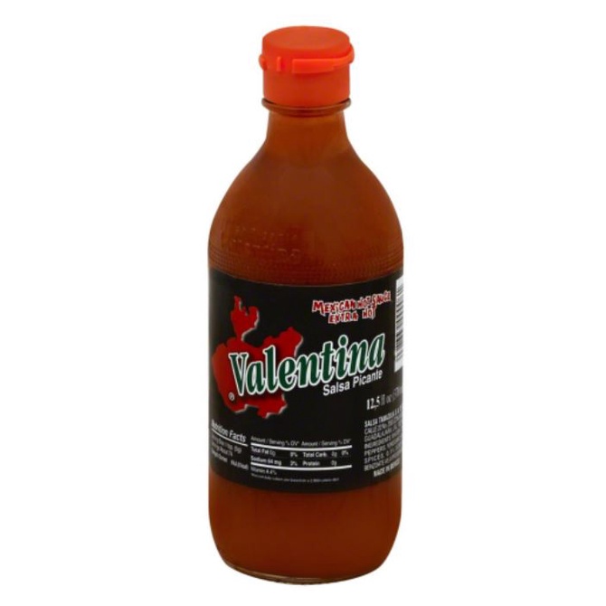 Sốt Cay Nồng Valentina Salsa Picante Mexican Hot Sauce Extra Hot 370ml