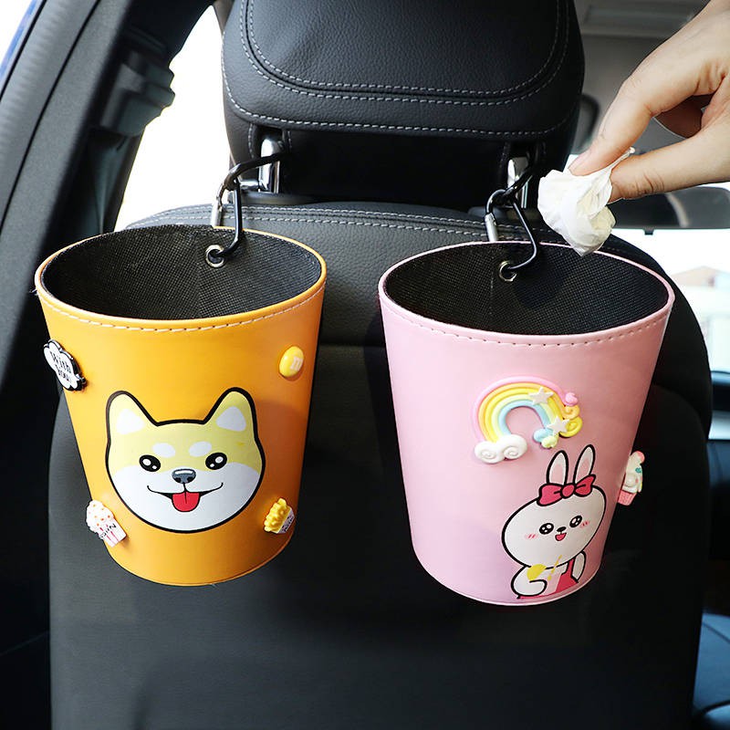 Thùng Rác Mini Tiện Lợi Cho Xe Ô Tô