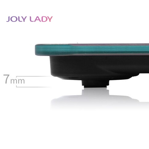 Cân điện tử sức khỏe thông minh, đo lường các chỉ số sức khỏe, kết nối qua app bluetooth Joly Lady
