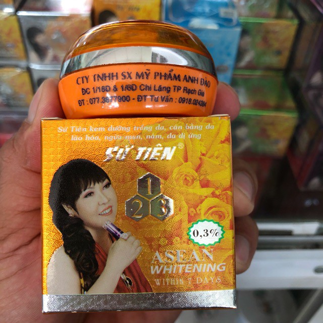 Kem sứ tiên cam 3g_chính hãng