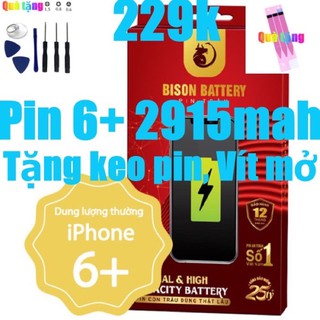 Pin con trâu bison 6 plus