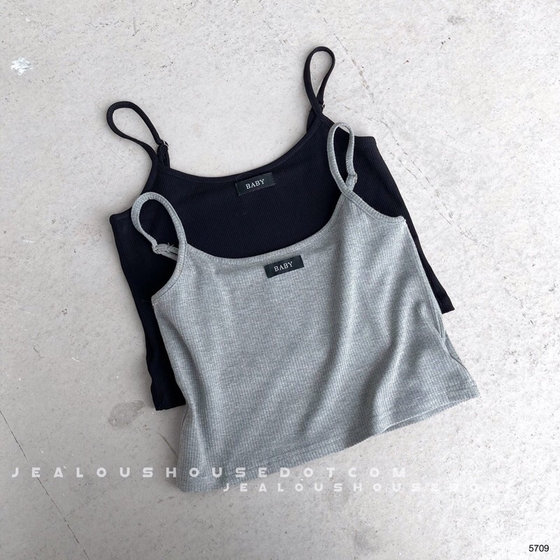 Áo tanktop nữ, áo tanktop croptop BABY 5709