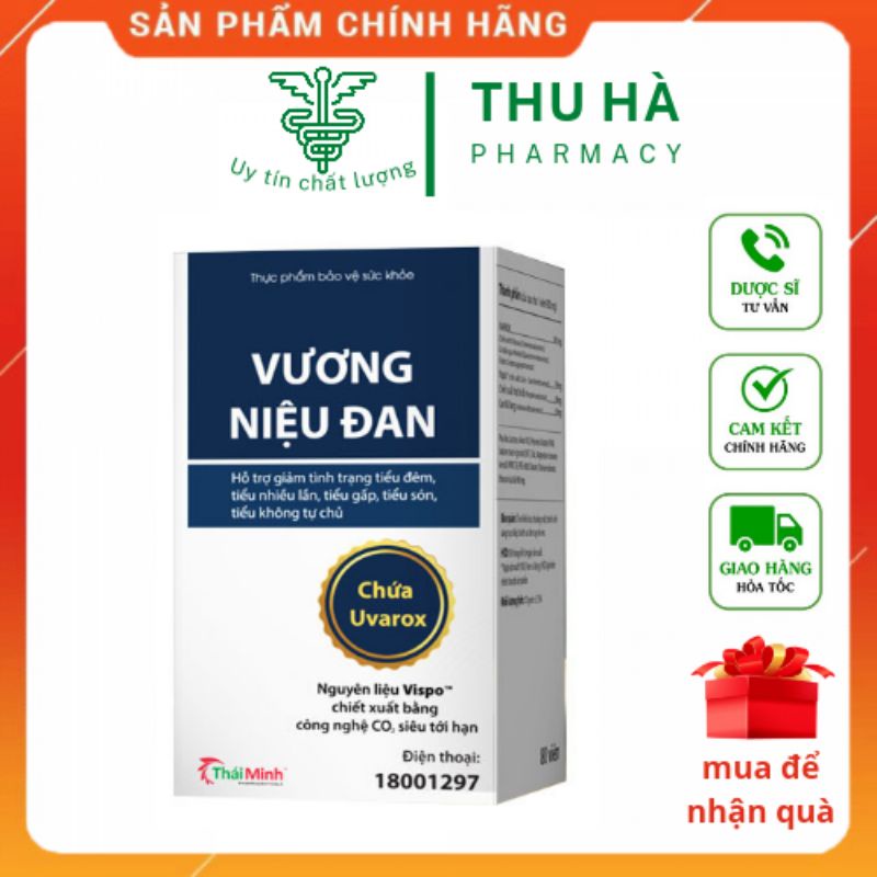 VƯƠNG NIỆU ĐAN lọ 80 viên -Tiểu đêm ,tiểu nhiều lần ,tiểu són , tiểu gấp ,tiểu không tự chủ