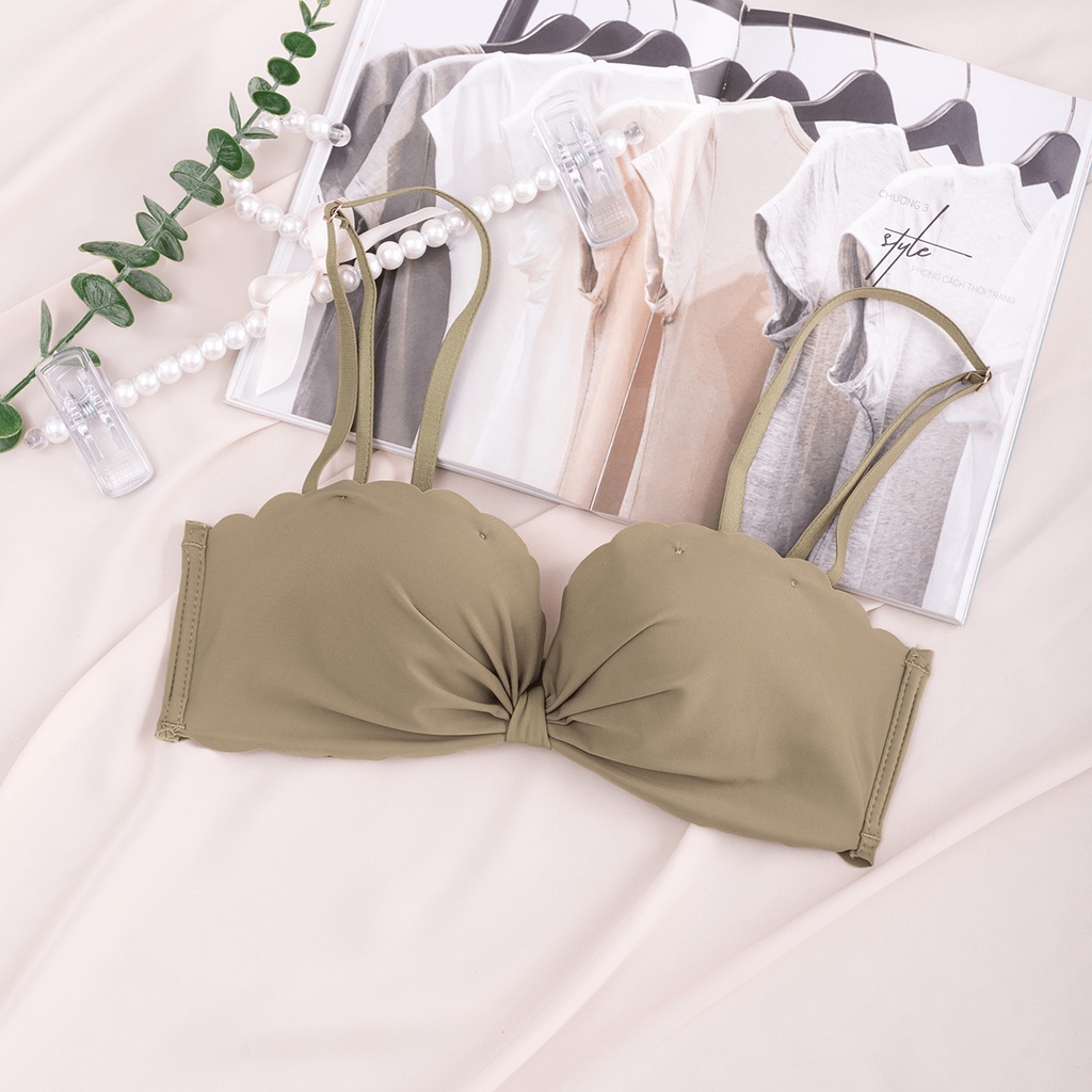 Bộ đồ lót sò nơ siêu xinh Lylylorem BL009