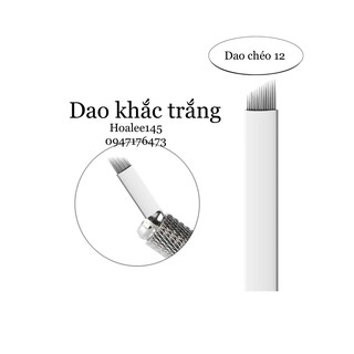 10 Dao Trắng điêu khắc