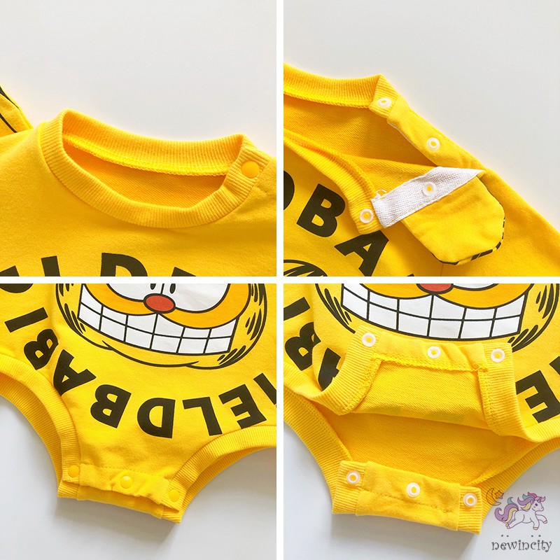 Áo liền quần dài tay in họa tiết hoạt hình dành cho bé