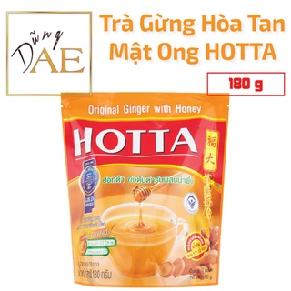 Trà gừng hoà tan hotta mật ong thái lan - original ginger with honey 180g