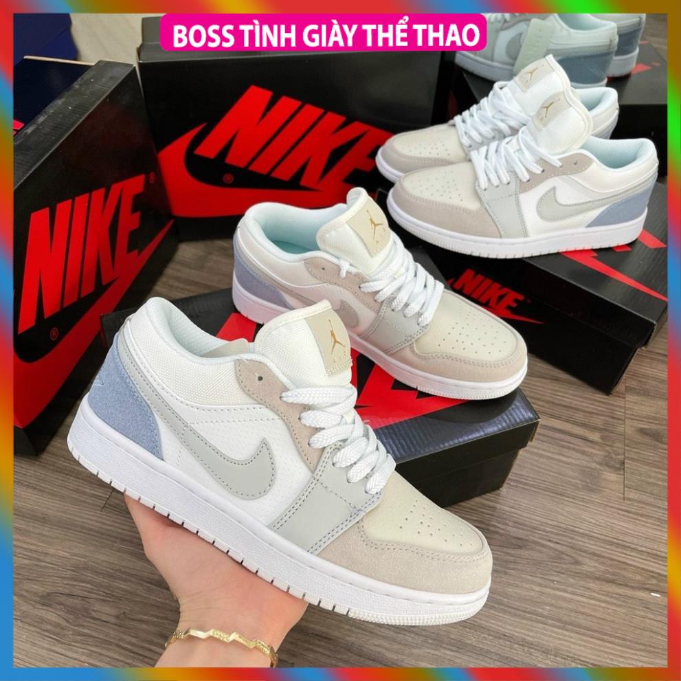 Giày JORDAN 1 Low đen trắng , Giày Sneaker 𝐉𝐎𝐃𝐀𝐍 1 Panda THẤP CỔ Màu Đen Trắng-Tình