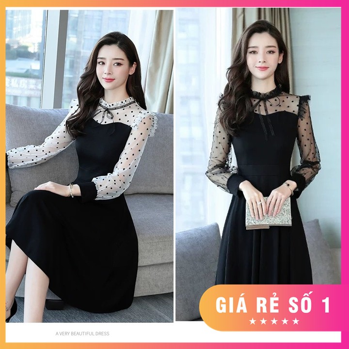 ĐẦM TIỂU THƯ TAY LƯỚI BI SANG TRỌNG H2 ĐỦ SIZE 30 ĐẾN 70KG