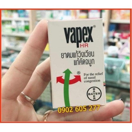 [hàng chính hãng]Dầu gió Vapex Thái Lan 5ml