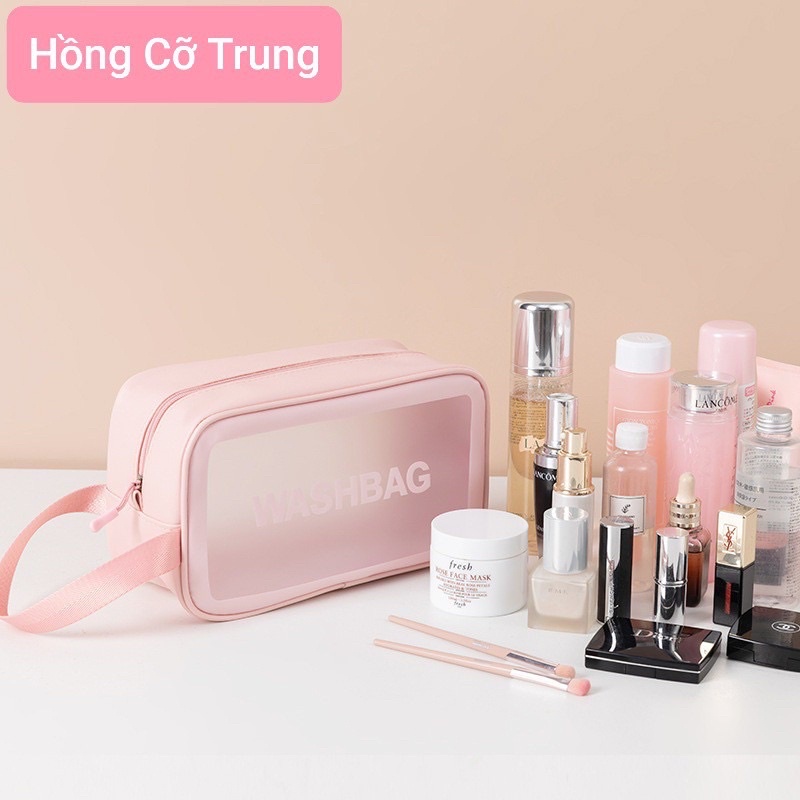 Túi Đựng Mỹ Phẩm Chống Thấm Nước Washbag Cỡ Trung