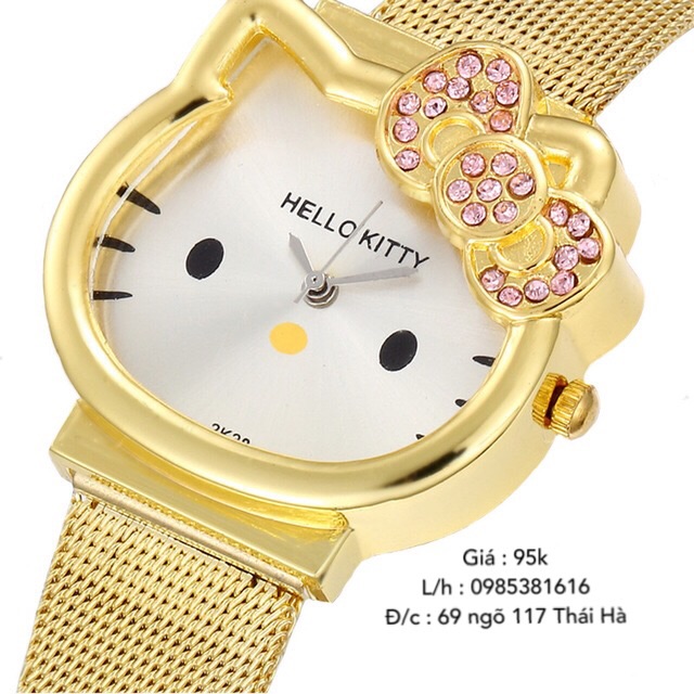 Đồng hồ đeo tay cho bé Hello Kitty | BigBuy360 - bigbuy360.vn