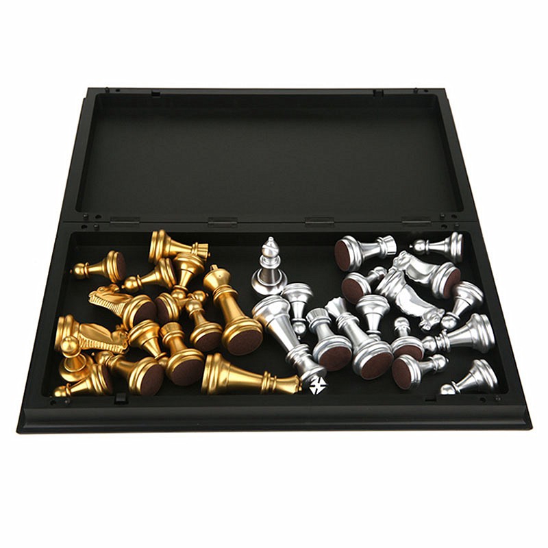 Folding International Chess Set  Bộ Cờ Vua Mini Xếp Gọn Di Động Cao Cấp