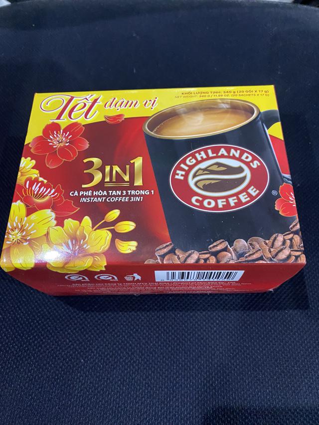 Cà Phê Highlands Coffee 3in1 Hòa Tan (hộp 20 Gói x 17g/gói) | BigBuy360 - bigbuy360.vn