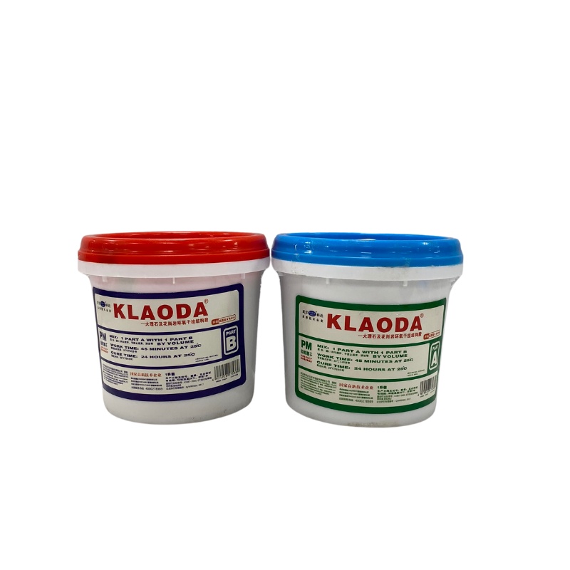 Bộ Keo dán đá Klaoda - Keo dán đá 2 thành phần - keo Epoxy Klaoda lọ 1kg