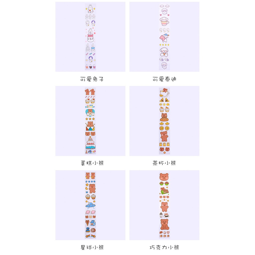 Sticker/ Hình Dán Cao Cấp nhiều họa tiết