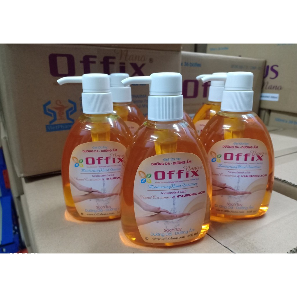 GEL RỬA TAY DƯỠNG DA OFFIX NANO ( CÓ NGHỆ NANO)