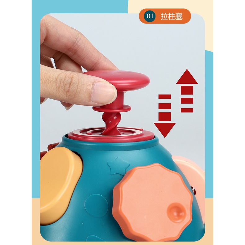Đồ chơi giáo dục sớm rèn luyện kỹ năng cầm, nắm, vận động các ngón tay mẫu con rùa