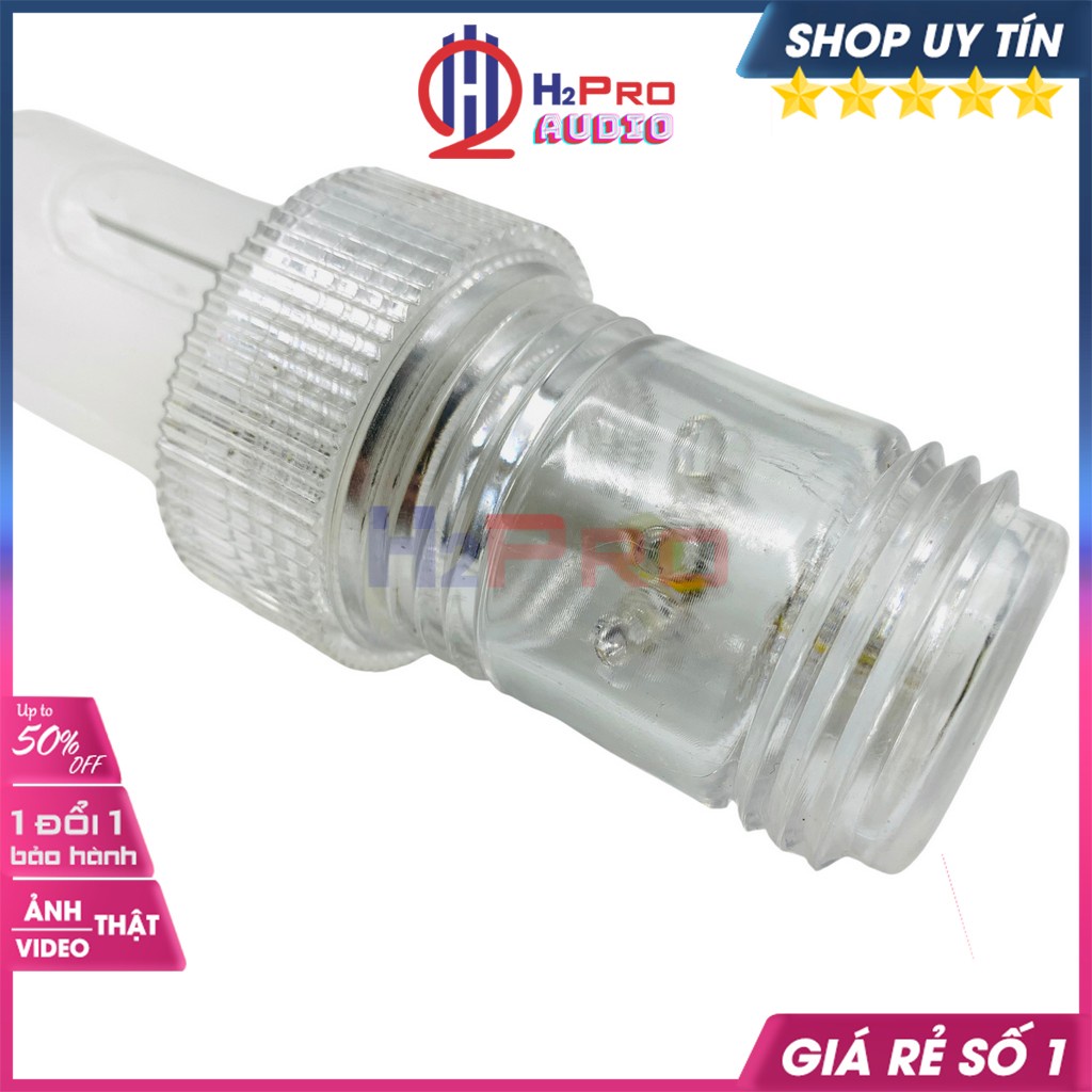 Đèn Chớp Cảnh Báo, Đèn Báo Hiệu Tàu Biển H2pro Nháy Trắng Hoặc Đỏ Cao Cấp, Thu Hút Khách Hàng (Tặng Pin Đại)-H2Pro Audio