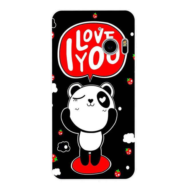 HTC Desire M10 U Ultra U11 X9 10 Pro EVO M9 12 Plus Panda Soft Silicon TPU Case Cover