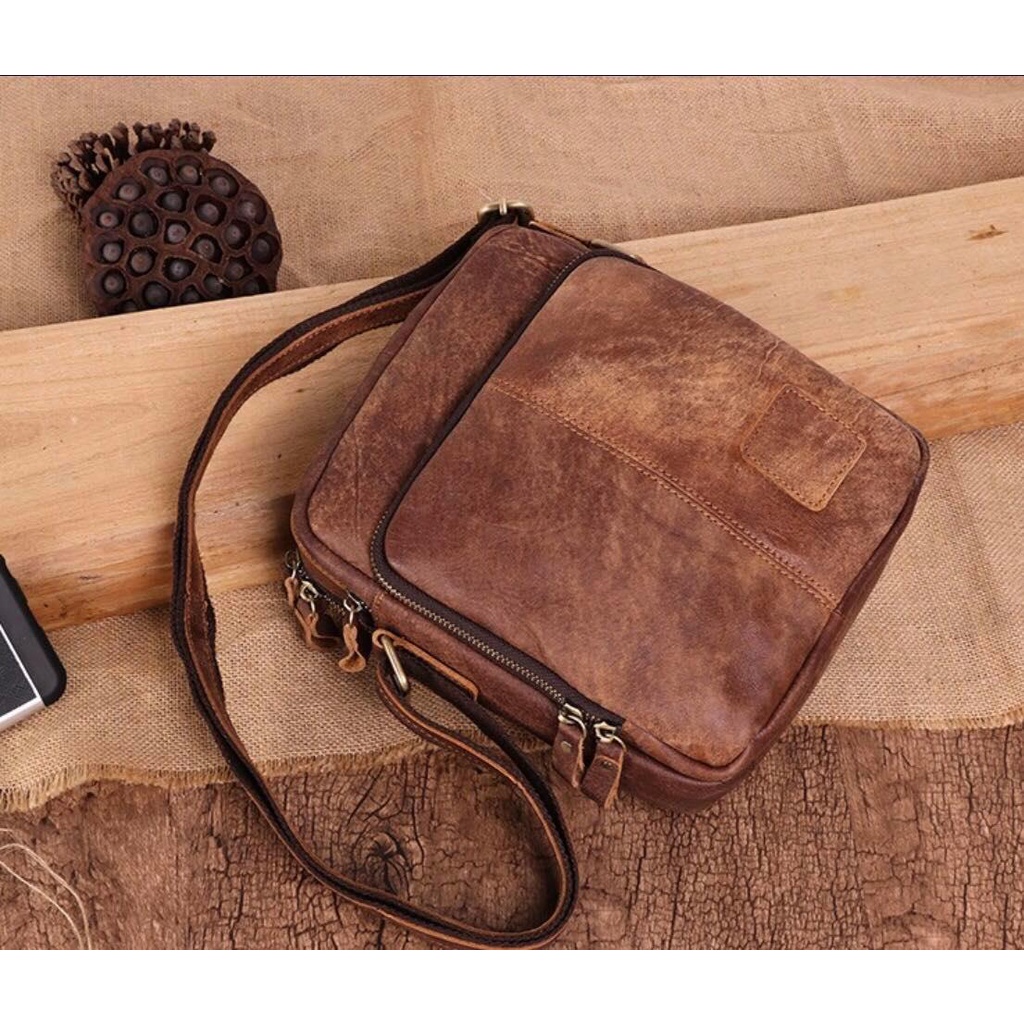 TÚI XÁCH DA NAM TRẺ TRUNG PHONG CÁCH DB111