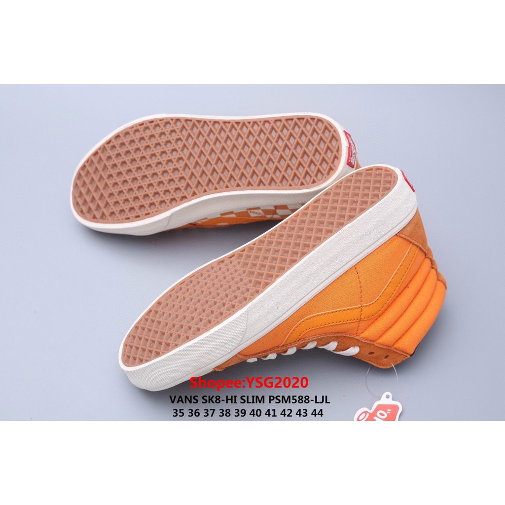 [YSG2020] Giày thể thao Vans_SK8-Hi Pro Skate màu nâu 2