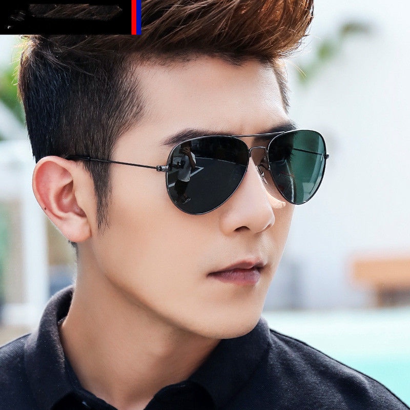 Kính râm unisex, kính chống tia cực tím, kính râm mặt tròn mặt dài, kính mát giải trí đi xe đạp chống phân cực