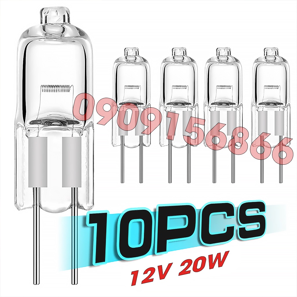 Bóng đèn halogen 12V - 20W ,combo 10 bóng