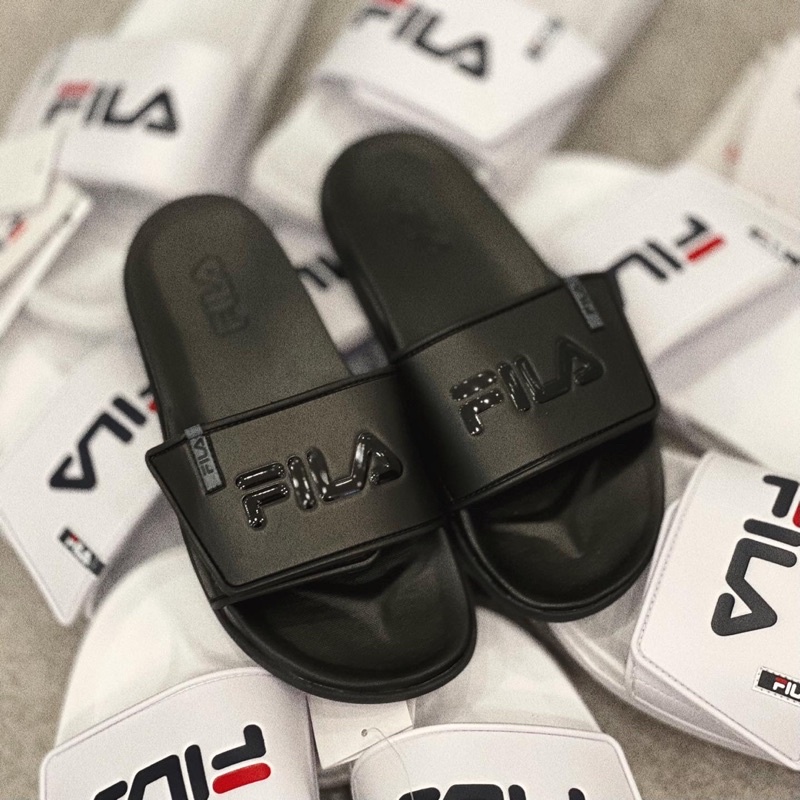 FILA SLIDE BLACK | Dép Fila Drifter Nhiều Mẫu