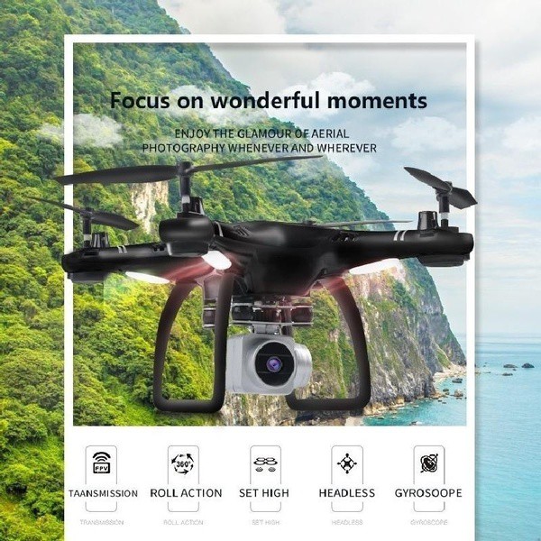 Máy bay điều khiển từ xa 4 cánh kết nối wifi FPV | WebRaoVat - webraovat.net.vn