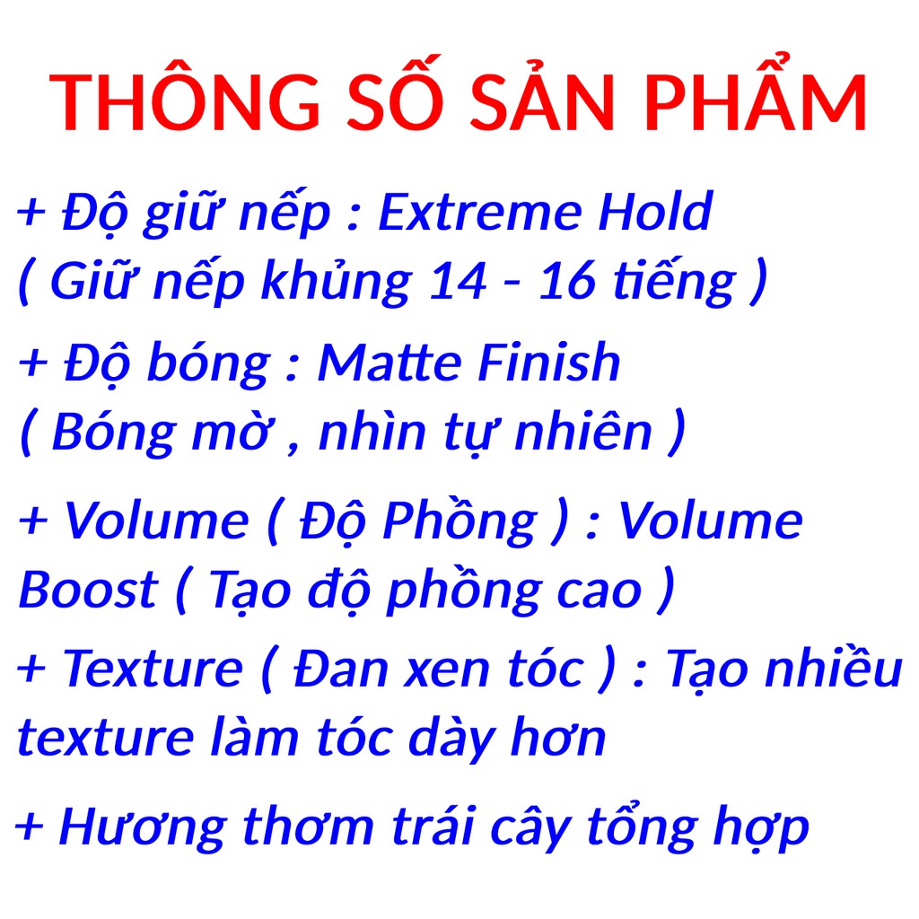 [CHÍNH HÃNG]Sáp Vuốt Tóc Nam Apestomen Volcanic Clay - Thoitrangtocnhuom