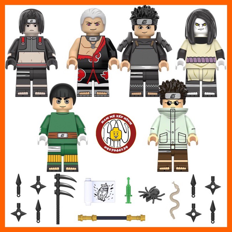 Đồ chơi minifigure - Naruto - KDL803 - Fullset orochimaru - Hàng đẹp !