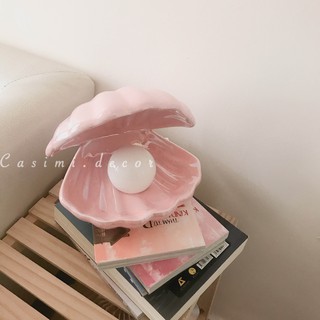 [GÓI QUÀ MIỄN PHÍ] ĐÈN NGỦ HÌNH NGỌC TRAI ĐÈN VÀNG ẤM DỊU MẮT PHONG CÁCH HÀN QUỐC VINTAGE CASIMI DECOR