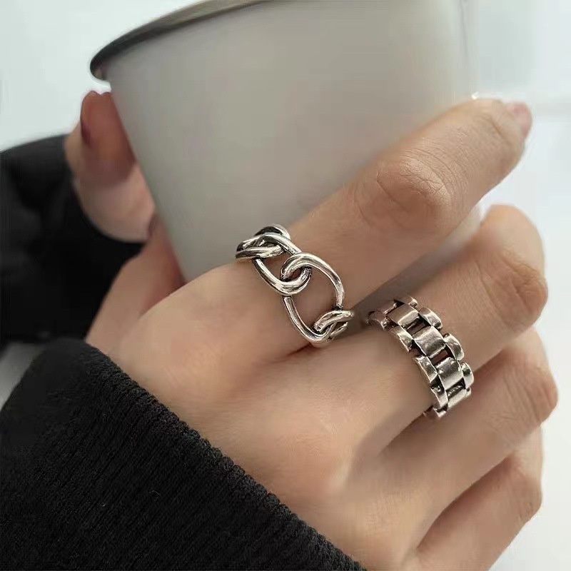 Nhẫn Hở Phong Cách Cổ Điển Thời Trang