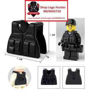 Lego Phụ kiện lính : combo 2 áo chống đạn minifigures