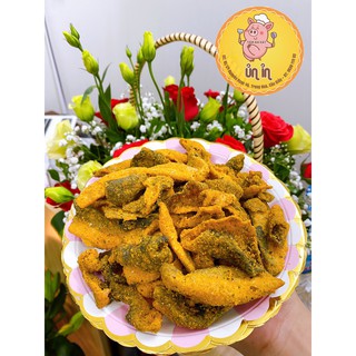Da Cá Sấy Giòn Lắc Trứng Muối Phomai