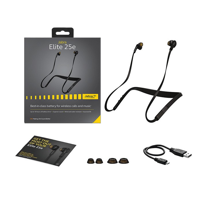 Tai nghe Bluetooth Jabra Elite 25e - Hàng chính hãng