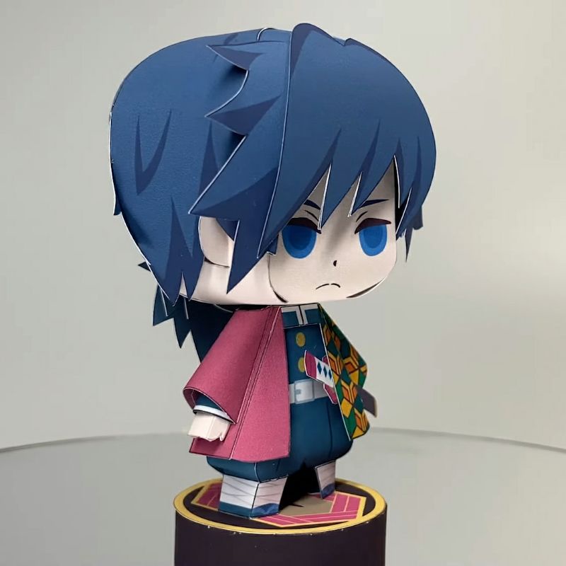 Mô hình giấy anime Thủy Trụ Tomioka Giyuu ver.2