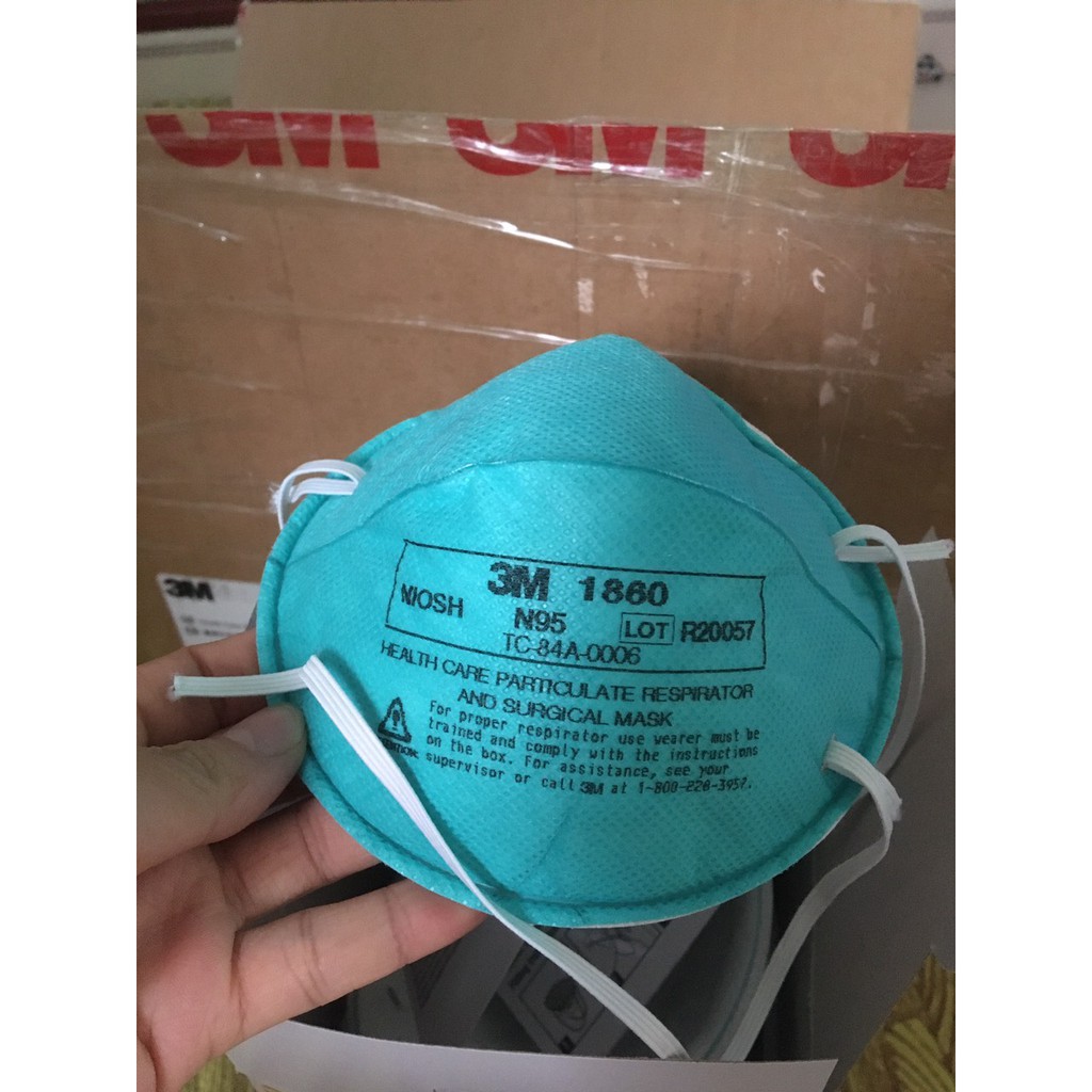 Khẩu trang bảo hộ 3M N95 1860