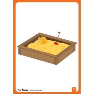 Flashcard First friend 2 ( A5 1 mặt ép plastic)