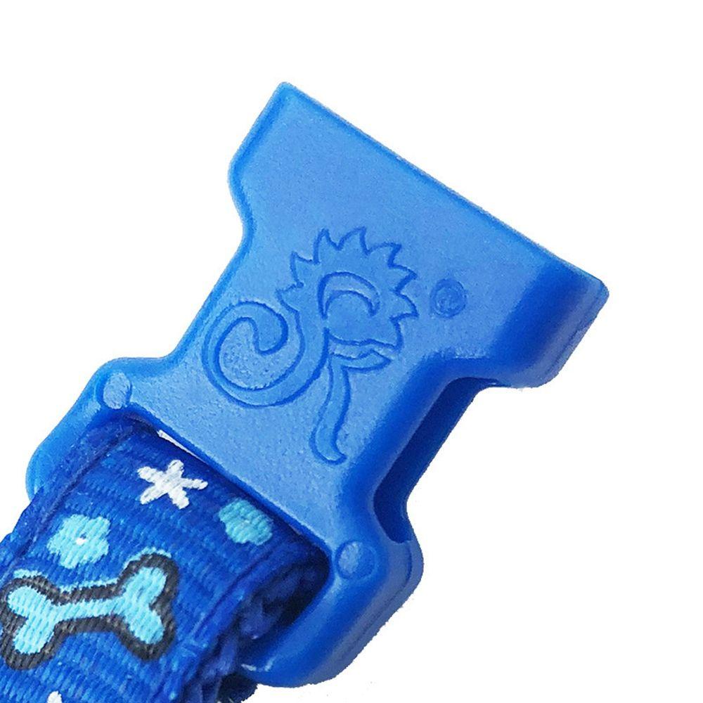 Vòng Cổ Polyester In Hình Dấu Chân Thú Cưng Nhiều Màu Có Chuông Và Xương Thỏ Có Thể Điều Chỉnh Kích Thước