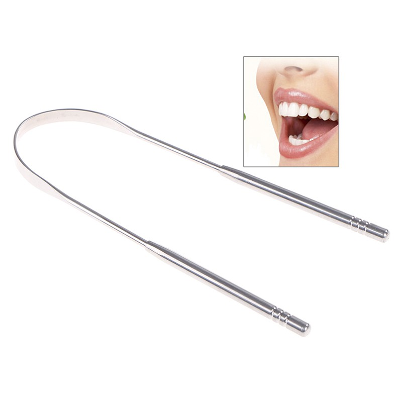 Dụng Cụ Cạo Lưỡi Bằng Thép Không Gỉ Tiện Dụng