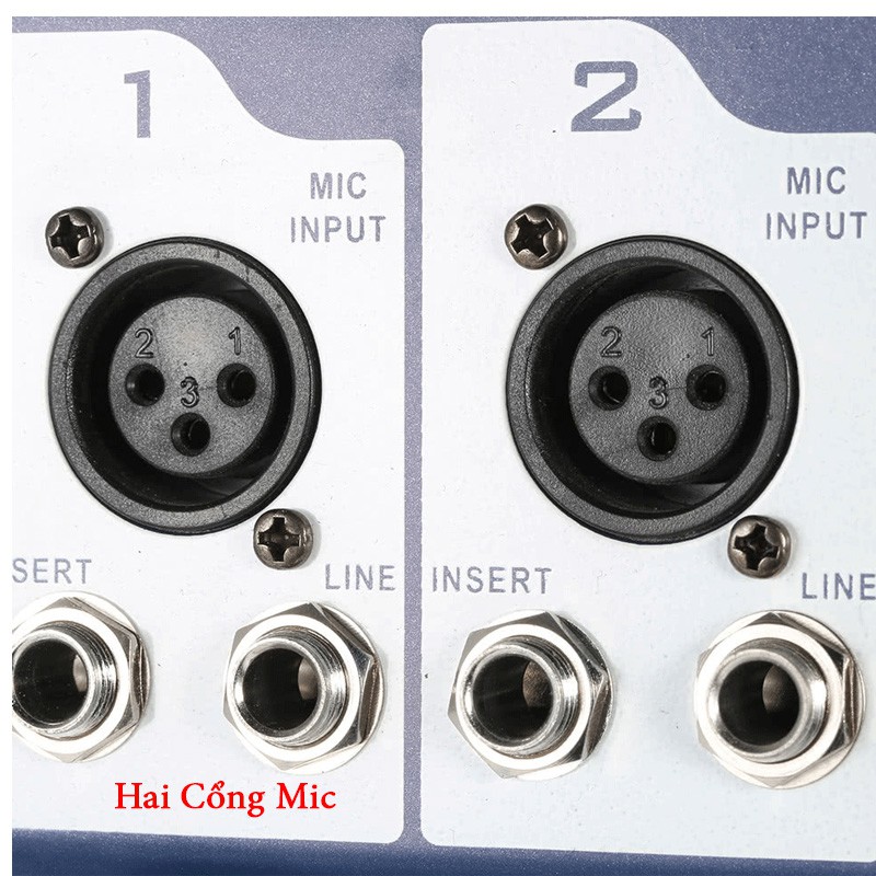 [Mã ELHACE giảm 4% đơn 300K] BỘ CHỘN ÂM THANH MIXER F4 USB CÓ BLUETOOTH TẶNG ZẮC 6.5